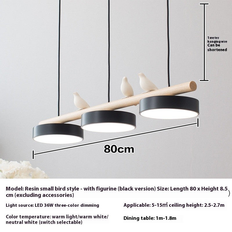 Bird Candle Pendant Light