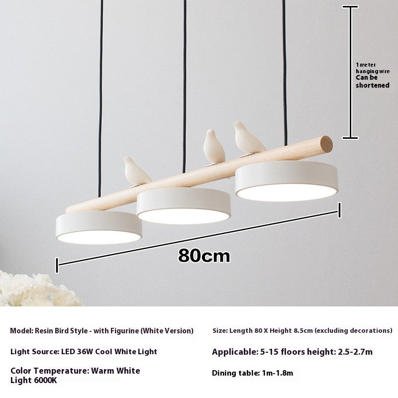 Bird Candle Pendant Light