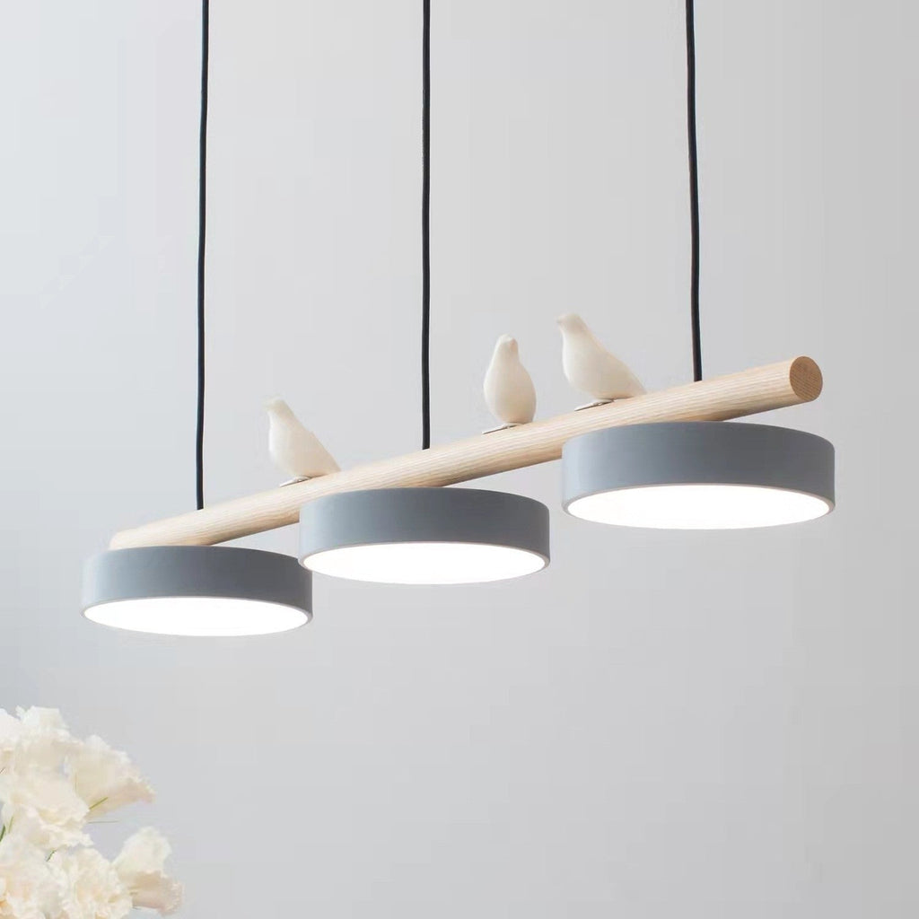 Bird Candle Pendant Light