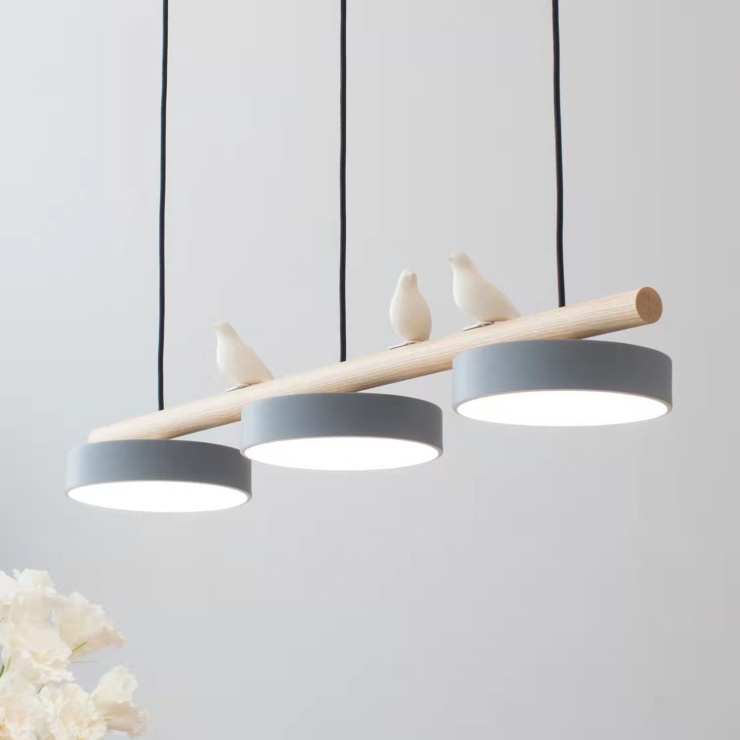 Bird Candle Pendant Light