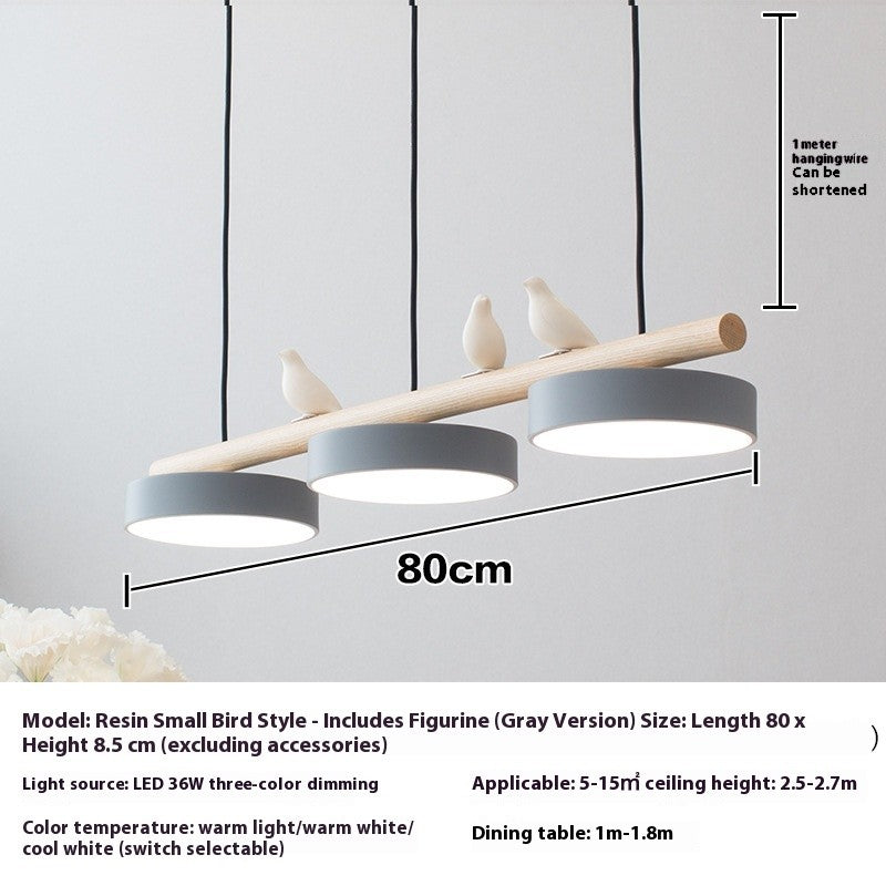 Bird Candle Pendant Light
