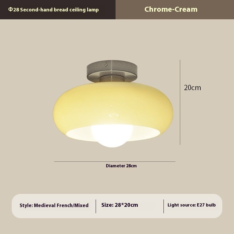French Minimalist Bread Ceiling Light