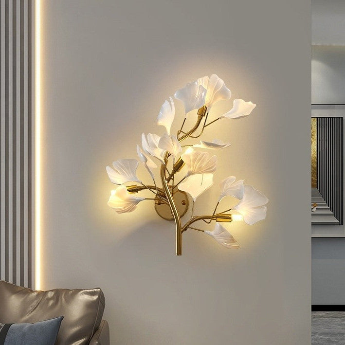 Ginkgo Leaf Wall Light