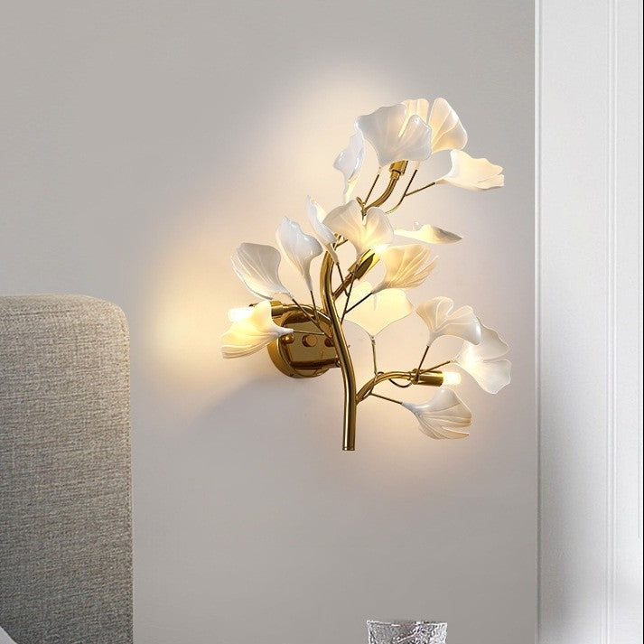 Ginkgo Leaf Wall Light