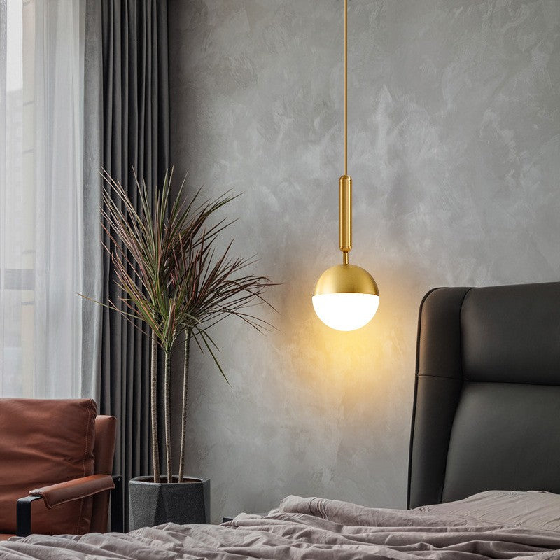 Modern Hanging Glass Pendant Light
